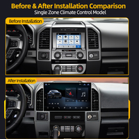 Écran tactile Android 14,6 pouces pour Ford F-150 Raptor 3ème génération 2015-2019 8+128 Go Navigation sans fil CarPlay & Bluetooth Multimédia