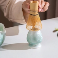 Ensemble de bols Matcha-Glaçure verte menthe: Ensemble de fouets Matcha inclus pour la cérémonie traditionnelle