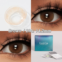 Lenti a Contatto Morbide Annuali Naturali Freshgo, Lenti a Contatto Colorate Personalizzate OEM all'Ingrosso