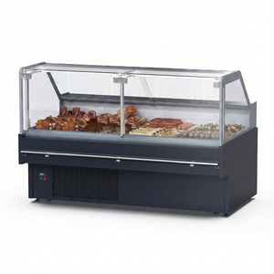 Vitrine réfrigérée pour <span class=keywords><strong>boucherie</strong></span>, vente chaude, avec tiroirs de rangement inférieurs - Product Image 2