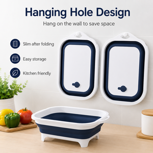Juego <span class=keywords><strong>de</strong></span> Preparación <span class=keywords><strong>de</strong></span> <span class=keywords><strong>Cocina</strong></span> Plegable Moderno 3 <span class=keywords><strong>en</strong></span> 1: Tabla <span class=keywords><strong>de</strong></span> Cortar, Colador Plegable y Contenedor <span class=keywords><strong>de</strong></span> Almacenamiento para una <span class=keywords><strong>Cocina</strong></span> sin Esfuerzo - Product Image 4