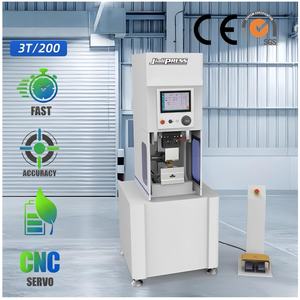 مكبس كهربائي صغير بمحرك واحد 3 طن 200 مم لثني الصفائح المعدنية الفولاذية الكربونية بسمك 1.8 مم - Product Image 2