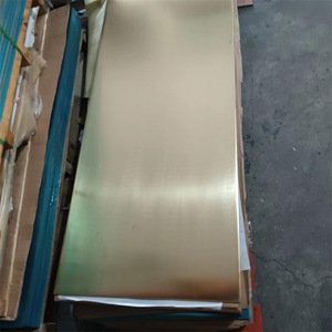 Feuille de plaque plate en laiton de 2mm à 1220mm de large de 0.8mm à 80mm d'épaisseur en grand stock - Product Image 4