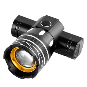 USB LED 충전식 자전거 라이트 마운틴 사이클 프론트 헤드 램프 손전등 자전거 액세서리 예비 부품 램프 - Product Image 2