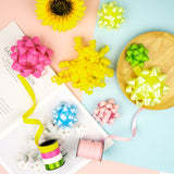 New Arrivals 2022 40ct <b>Gift</b> <b>Bows</b> Bright Color <b>Gift</b> <b>Bow</b> Colourful Wedding decoration Plastic Ribbon For <b>Gift</b> Decoration - Product Image 5