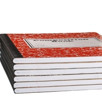 composition en fil rigide personnalisés livres scolaires fournitures de papeterie pour étudiants cahiers de composition papier