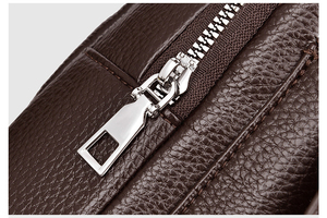 Multi-funcional Cross-Body Daypak mochila Slim peito PU Sling <span class=keywords><strong>Bag</strong></span> dos homens com decoração de carta para atividades ao ar livre ciclismo - Product Image 4