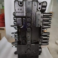 Vanne de distribution hydraulique d'origine pour mini-excavatrice Kobelco SK75-8 – Vanne de commande principale