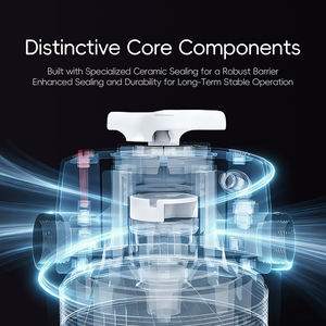 Système de filtration d'eau pour toute <span class=keywords><strong>la</strong></span> <span class=keywords><strong>maison</strong></span> Menred, débit élevé 2,5 m³/h, boîtier de filtre <span class=keywords><strong>à</strong></span> eau avec filtre <span class=keywords><strong>à</strong></span> sédiments 10'' x 4,5'', vanne de dérivation - Product Image 4