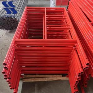 H khung thép nhôm giàn giáo cho bảo trì cải tạo mặt tiền quy mô lớn thiết kế hạng nặng cường độ cao cho sự ổn định - Product Image 6