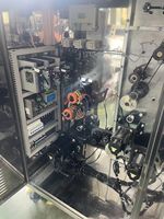 Machine d'emballage flow-pack manuelle pour gâteaux au jaune d'œuf et pain de petit-déjeuner, avec trois servomoteurs