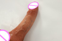 Dildos realistas con bolas móviles insertables de 6.61 pulgadas, pene grande y suave, fuerte ventosa, masturbador anal impermeable para mujeres.
