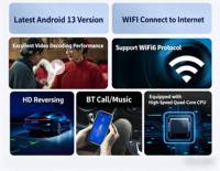 Radio MP5 Universal de 9/10.1 Pulgadas con Pantalla Táctil HD, Carplay, Estéreo, Llamadas Manos Libres por Bluetooth, Reproductor de DVD para Auto