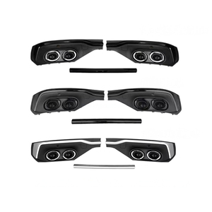Nouveau diffuseur arrière style <span class=keywords><strong>Q5</strong></span> Sportback SQ5 avec clips pour installation par clips 2021-2024 - Product Image 1