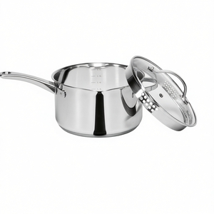 Cacerola de 3 L y 20 cm de Acero Inoxidable con Boquilla para Cocinar y Hervir - Product Image 2