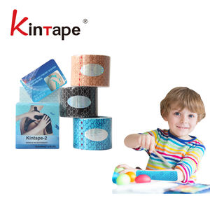 Nueva generación Venta caliente fisioterapia cinta de kinesiología para el alivio del dolor y piel sensible (kintape-2) -impermeable - Product Image 1