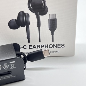 Para Samsung <span class=keywords><strong>AKG</strong></span> Auricular con cable Tipo C Auriculares intrauditivos con micrófono para Samsung Galaxy Note 10 S21 S21 S20 Ultra S20 S20 + - Product Image 2