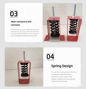 Amortisseur à <span class=keywords><strong>ressort</strong></span> <span class=keywords><strong>pour</strong></span> ventilateur de bobine, équipement de ventilation de climatisation centrale, amortisseur à <span class=keywords><strong>ressort</strong></span> <span class=keywords><strong>pour</strong></span> <span class=keywords><strong>plafond</strong></span> suspendu - Product Image 2