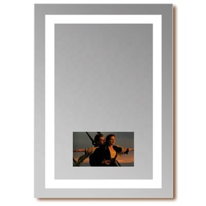 Venta caliente Hotel Casa de sin marco decorativo de la pared pantalla táctil de <span class=keywords><strong>baño</strong></span> de vanidad LED TV <span class=keywords><strong>espejo</strong></span> iluminado - Product Image 1
