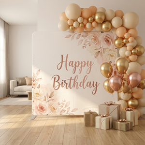 [US Stock] Portable Modern 8x8ft Tension Fabric Display Stand Hardware Only Aluminum Tube Trade Show <b>Backdrop</b> <b>Frame</b> 5-Min - Product Image 1