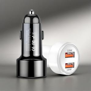 Soporte de cargador súper rápido de doble 33W + 18W para carga de múltiples dispositivos, incluidos auriculares, cámaras 5V/3A - Product Image 2