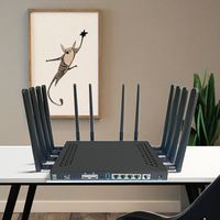 Router Industrial Inteligente WiFi 6 4G 5G con Doble Tarjeta SIM OpenWrt CPE 5G Router 4G LTE Red Inalámbrica Rápida 5G Routers para Tarjeta SIM 5G