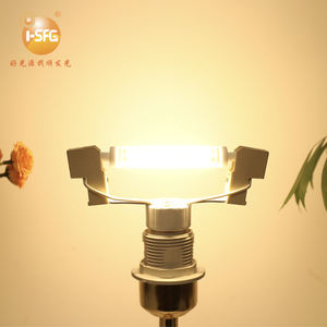 Éclairage extérieur pour hôtels, boîtier en aluminium, étanche IP64, <span class=keywords><strong>LED</strong></span> <span class=keywords><strong>R7S</strong></span> 2835SMD, alimentation CA, 118 mm, 8 W, sans scintillement, ampoules maïs, garantie 2 ans - Product Image 6