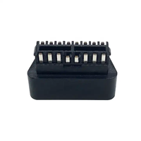 Conector OBD J1962 de 16 Pines, Color Negro, Macho, Adaptador OBD2 para Dispositivos OBDII ST-SOM-007A para SETOCONT