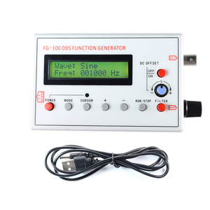 เครื่องกำเนิดสัญญาณฟังก์ชัน DDS รุ่น FG-200 พร้อมตัวนับความถี่ 0.01Hz - 500KHz โมดูลแหล่งกำเนิดสัญญาณ รูปแบบไซน์+สี่เหลี่ยม+ฟันเลื่อย FG-100 FG-300 - Product Image 4