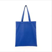 Sac fourre-tout en toile de coton recyclé personnalisé, sac à main coloré