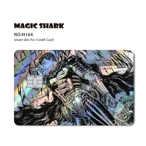Laser Material Glossy Finished Waterproof <strong>Removable</strong> Durable <strong>Printing</strong> Design <strong>Custom</strong> Credit Cards Holographic <strong>Sticker</strong> - Product Image 6