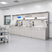 Centre de nettoyage modulaire CSSD intégré avec rinçage à la vapeur ultrasonique et cuves de stérilisation pour le nettoyage à grande échelle des endoscopes