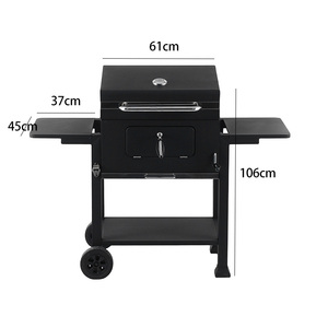<span class=keywords><strong>Barbecue</strong></span> portable robuste avec bac à cendres pour cuisine extérieure, idéal pour les fêtes en plein air - Product Image 2