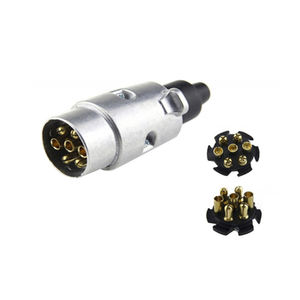 Offre Spéciale connectique <span class=keywords><strong>remorque</strong></span> en aluminium <span class=keywords><strong>prise</strong></span> de <span class=keywords><strong>remorque</strong></span> à <span class=keywords><strong>7</strong></span> broches - Product Image 1