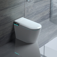WC intelligent de conception américaine CUPC, dernier modèle écologique en céramique, siège auto-nettoyant, chauffage du siège, télécommande, salle de bain intelligente