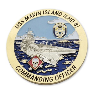 Logotipo de personalización de fábrica 3D esmalte suave <span class=keywords><strong>Barco</strong></span> <span class=keywords><strong>Pirata</strong></span> recuerdo monedas DISEÑO DE Metal doble chapado Aleación de Zinc colección monedas - Product Image 1