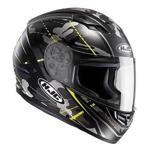 Casco Integrale per Moto HJC CS 15, Giallo Fluorescente e Grigio, Taglia XL, in Policarbonato - Product Image 1