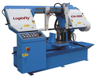 Nueva Máquina de Corte de Banda Metálica Loginfly, Velocidad Variable, Alta Eficiencia, Fácil de Operar, Tanque Sellado Separado, Mercado Europeo, 4.0Kw
