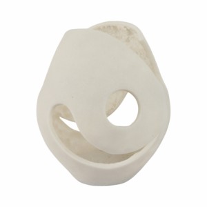 Vaso Moderno in Resina di Quarzo, Design Scultoreo a Forma Aperta, Decorazione Simile alla Pietra per Soggiorno e Casa - Product Image 4