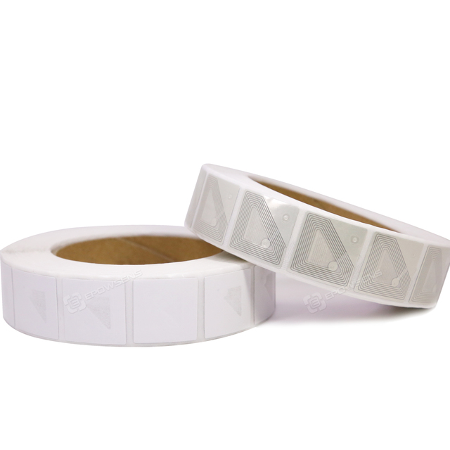 Small Size Rf Label 26mm*26mm 8.2MHz Transparent Eas Soft Label