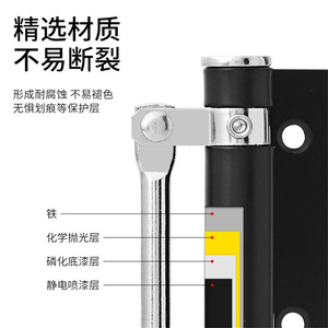 German Craft Automatic Door Closer With Buffer For Wooden Security And Plastic Steel Doors - Product Image 3