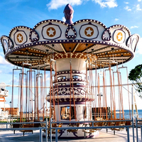 Manège de fête foraine Chaise Volante Wave Swinger Carrousel Balançoire Fournisseur Chine