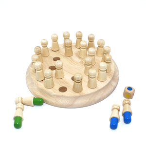 CHRT enfants cadeaux éducatifs précoces nouveaux enfants mémoire en bois bâton de correspondance jeu d'échecs jeu logique Intelligent éducatif - Product Image 3