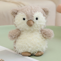 Série d'animaux en peluche super douce : cochonnettes, canards, hiboux pour enfants – Jouet mignon anti-stress