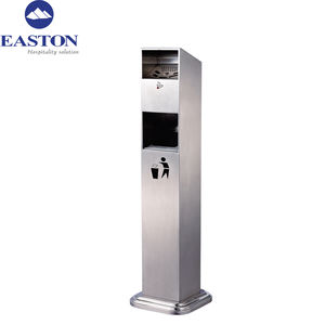 Uso commerciale Fumatori Butt Supporto <span class=keywords><strong>Avamposto</strong></span> In Acciaio Inox Hotel Sigaretta Presa Posacenere - Product Image 5