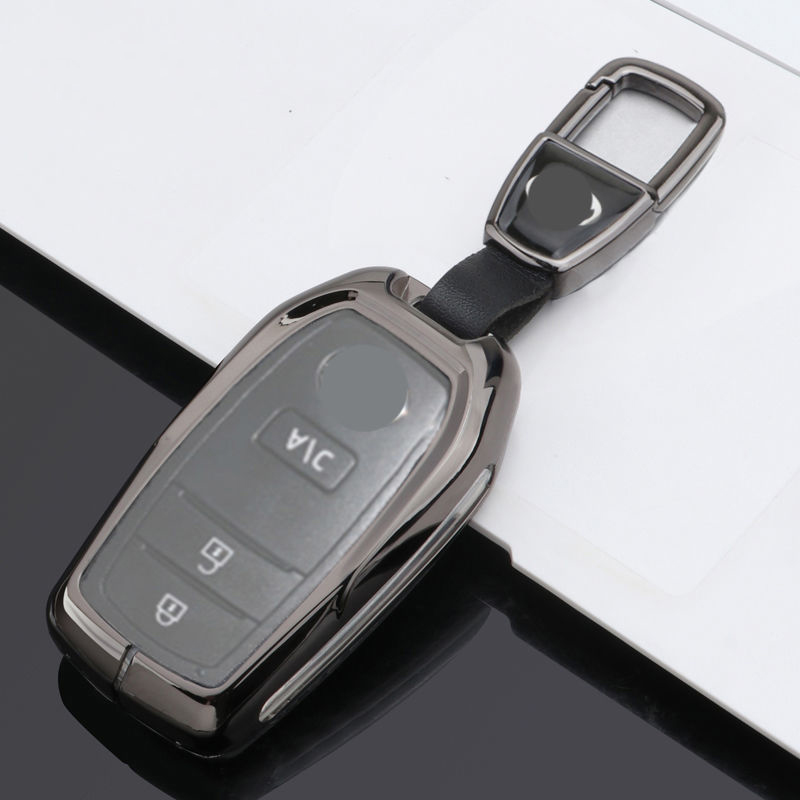 Zinc Alloy Car Key Case Key Box Bag Style for Toyota BZ4X 2022-2026 Key Shell Kit Accessories | LSRT