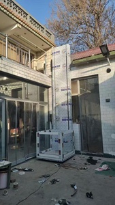 Ascenseur domestique JY, petit ascenseur hydraulique pour marchandises, table élévatrice hydraulique, ascenseur <span class=keywords><strong>vertical</strong></span> mural pour entrepôt - Product Image 5