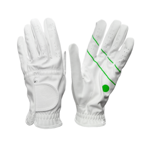 Guantes de golf de PU transpirables para hombre y mujer con logotipo personalizado Diseño ligero único para Palma impresa a mano izquierda y derecha - Product Image 1