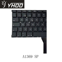 Clavier d'ordinateur portable pour Apple Macbook Air A1369 SP US UK RU SP FR Etc A1466