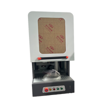 Machine de gravure laser UV 5W avec design de table et boîtier pour le marquage du bois, du contreplaqué, du MDF, du caoutchouc et du métal (refroidissement par eau)